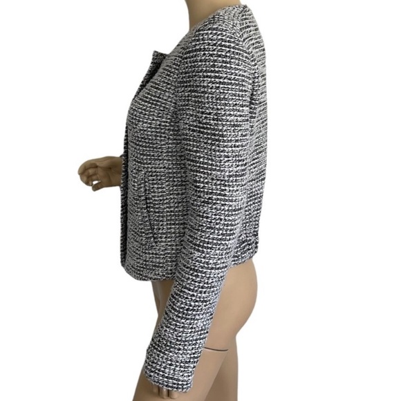 Ann Taylor Loft Zip Up Blazer Size 8 Women’s - Picture 6 of 16